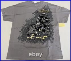 Liquid Blue Disney Pirates of The Caribbean Archive Sample Xl New Shirt Rare