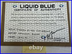 Liquid Blue Disney Pirates of The Caribbean Archive Sample Xl New Shirt Rare