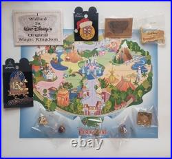 Lot 11 Disneyland Pins GWP Map Annual Passholder 2000 45th Anniversary Disney
