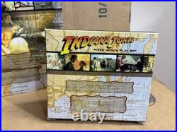 Lot INDIANA JONES THEME PARK EXCLUSIVE MICRO ACTION AIRPLANE MOTORCYCLE PLAYSET
