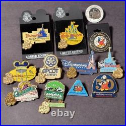 Lot of 12 Vtg 2003 WDI Disney Disneyland Parks WDW 50 Anniv LE Trading Pins PA