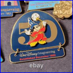 Lot of 12 Vtg 2003 WDI Disney Disneyland Parks WDW 50 Anniv LE Trading Pins PA