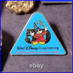 Lot of 12 Vtg 2003 WDI Disney Disneyland Parks WDW 50 Anniv LE Trading Pins PA