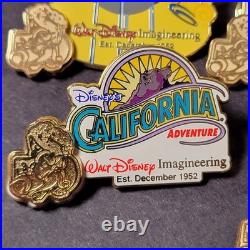 Lot of 12 Vtg 2003 WDI Disney Disneyland Parks WDW 50 Anniv LE Trading Pins PA