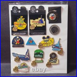 Lot of 12 Vtg 2003 WDI Disney Disneyland Parks WDW 50 Anniv LE Trading Pins PA