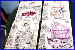 Lot of 4 The E Ticket Walt Disney 7, 11, 12, 14 NMt condition
