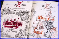 Lot of 4 The E Ticket Walt Disney 7, 11, 12, 14 NMt condition