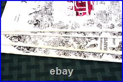 Lot of 4 The E Ticket Walt Disney 7, 11, 12, 14 NMt condition