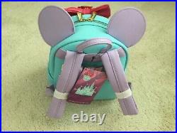 Loungefly Disney Minnie Mouse Main Attraction Mad Tea Party backpack