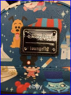 Loungefly Disney Parks Mini Backpack Used Small Flaws Cute for Adults Japan