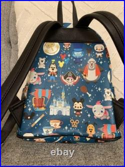 Loungefly Disney Parks Mini Backpack Used Small Flaws Cute for Adults Japan
