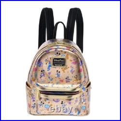 Loungefly Mickey & Friends Backpack 70th Anniversary Disney Theme Park Japan Loungefly Mickey & Friends Backpack 70th Anniversary Disney Theme Park Japan