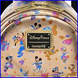 Loungefly Mickey & Friends Backpack 70th Anniversary Disney Theme Park Japan Loungefly Mickey & Friends Backpack 70th Anniversary Disney Theme Park Japan