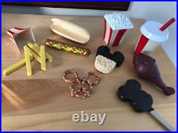 Mickey Disney Theme Parks Fisher Price Play Food Hotdog Fries Ice Cream? Rare