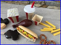 Mickey Disney Theme Parks Fisher Price Play Food Hotdog Fries Ice Cream? Rare