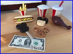 Mickey Disney Theme Parks Fisher Price Play Food Hotdog Fries Ice Cream? Rare