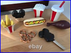 Mickey Disney Theme Parks Fisher Price Play Food Hotdog Fries Ice Cream? Rare
