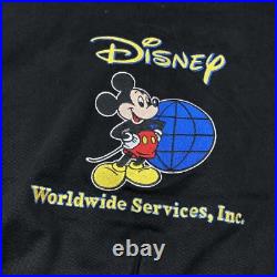 Mickey Jacket S Vintage 90s 00s Disney World Theme-Park Bomber Varsity Coat