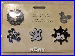 Mickey Mouse Memories Pin set January February March April May Disney Store