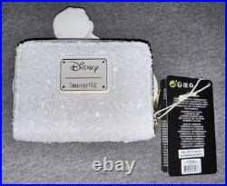 Mickey Mouse Snowman Holiday Theme Park Loungefly Mini Backpack Disney Wallet A1