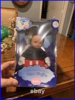 Mickey Mouse Walt Disney theme park exclusive gotz Mini Muffin 1998 Rare NIB