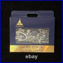 Mini Jumbo LE 2500 WDW 50th Anniversary Park Icon Logo Walt Disney World Box Pin