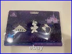 Minnie Mouse Main Attraction Pins Complete Series all 12 Sets Album Starter Pin