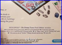 Monopoly Disney Theme Park Edition Board Game Tin Parker Brothers 2002 New