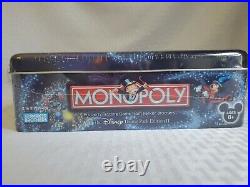 Monopoly Disney Theme Park Edition II 2007 NEW Factory Sealed Metal Tin 40767