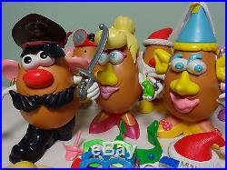 Mr. Potato Head Lot 20 lb Disney Theme Park, Silly Suitcase, Pop&Sing, Preschool