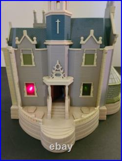 NEW Disney Haunted Mansion LIGHT UP Playset Theme Park Edition w Ghosts & Sounds