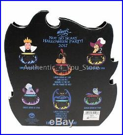 NEW Disney Mickey's Not So Scary Halloween Party 2017 Box 5 Pin Set LE 1000