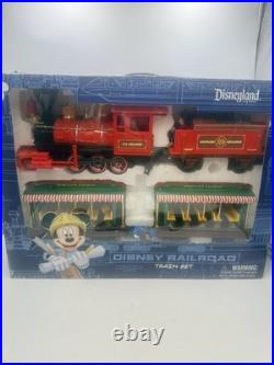 NEW Disney Railroad Train Set Disneyland Theme Park Exclusive Open Box RARE