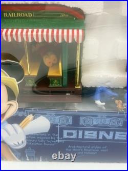 NEW Disney Railroad Train Set Disneyland Theme Park Exclusive Open Box RARE