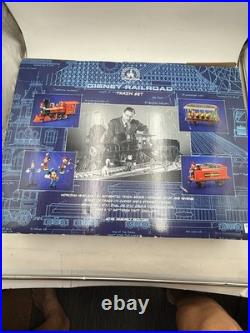 NEW Disney Railroad Train Set Disneyland Theme Park Exclusive Open Box RARE
