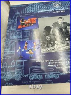 NEW Disney Railroad Train Set Disneyland Theme Park Exclusive Open Box RARE