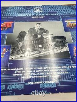 NEW Disney Railroad Train Set Disneyland Theme Park Exclusive Open Box RARE