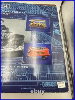 NEW Disney Railroad Train Set Disneyland Theme Park Exclusive Open Box RARE