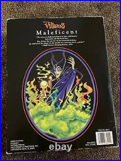 NEW Maleficent Doll Disney Villains Theme Park Exclusive 12 Doll Stand NRFB