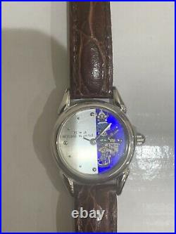 NEW RARE Disney World Theme Parks LE It's A Small World Watch & Figure Hippo