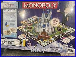 NEW & SEALED Monopoly Disney Theme Park Edition III with Pop-Up Castle Complete
