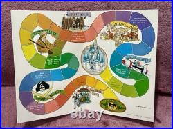 NEW VINTAGE Walt Disney Productions Theme Park Game Birthday Greeting Card