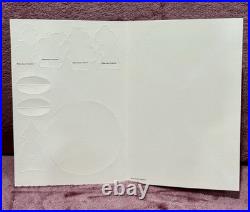 NEW VINTAGE Walt Disney Productions Theme Park Game Birthday Greeting Card
