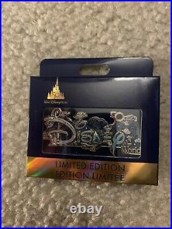 NEW Walt Disney World 50th Anniversary Limited Edition Boxed Jumbo Pin