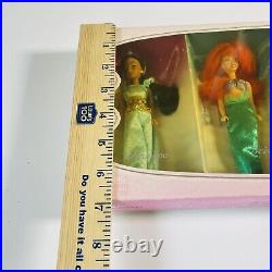 NIB Vintage Disney Princess Disneyland Theme Park Edition Ariel Jasmine Mulan