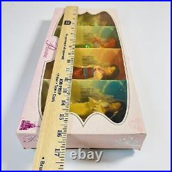 NIB Vintage Disney Princess Disneyland Theme Park Edition Ariel Jasmine Mulan