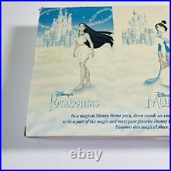 NIB Vintage Disney Princess Disneyland Theme Park Edition Ariel Jasmine Mulan
