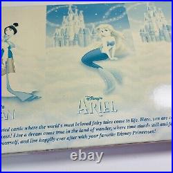 NIB Vintage Disney Princess Disneyland Theme Park Edition Ariel Jasmine Mulan