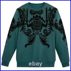 NWOT L Disney Theme Park Haunted Mansion Men's Graphic Crewneck Sweater Shirt