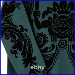 NWOT L Disney Theme Park Haunted Mansion Men's Graphic Crewneck Sweater Shirt